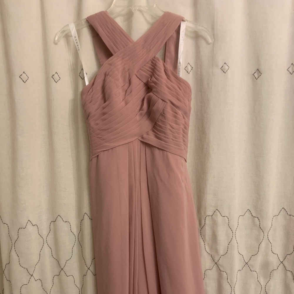Azazie Dusty Rose dress